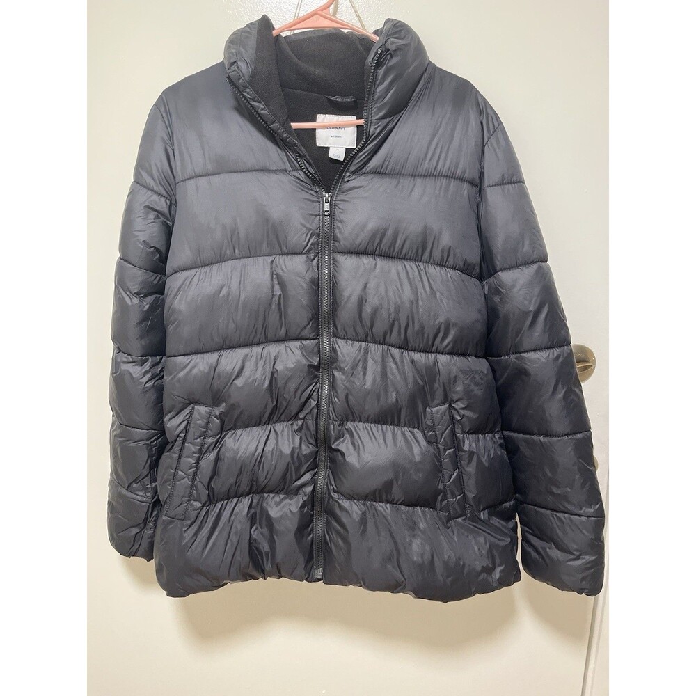 Old Navy Women’s Maternity Puffer Jacket Medium Thick Good Condition